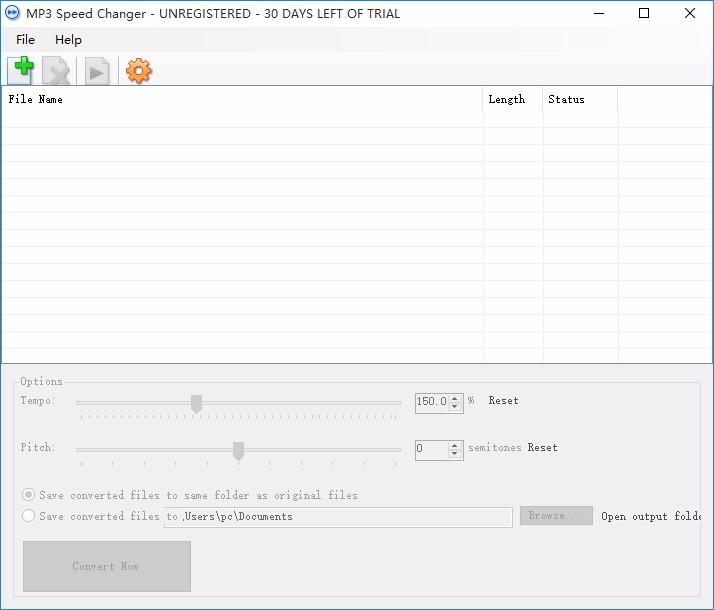 MP3 Speed Changer下载,MP3变速控制软件,MP3变速控制