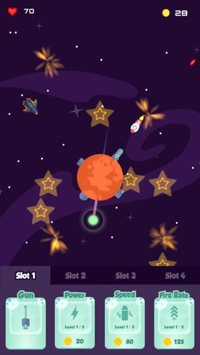 星球战斗旋转太空中文版下载,星球战斗旋转太空,太空游戏,射击游戏